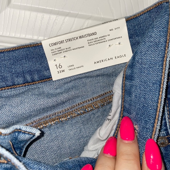 Brand New Size 16 LONG American Eagle Jeans - Picture 4 of 7